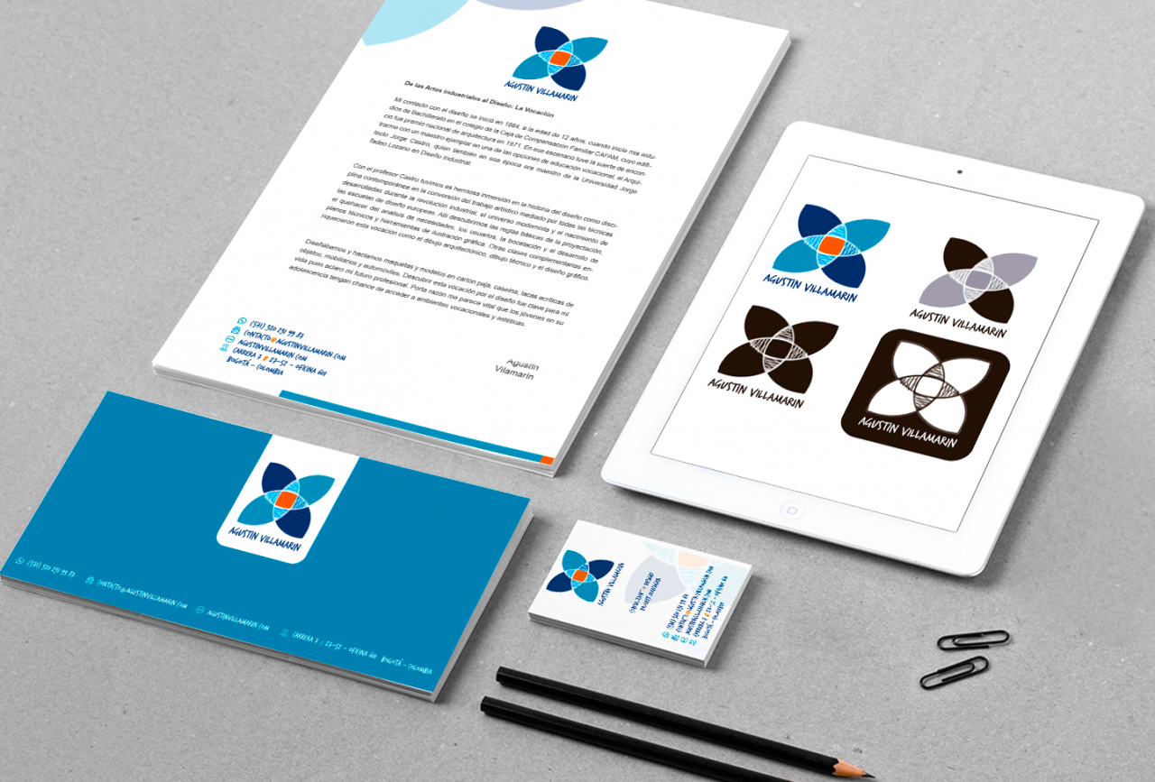 Agustín Villamarín – Branding & Visual Identity